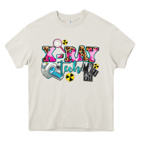 Cream x ray tech Heavy Core Tee - AdoDesignShop
