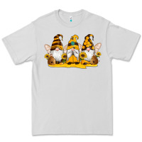 Dove Grey western bee gnomes beehive honey sunflowers Premium Tee - Artiststas