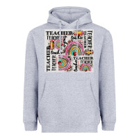 Heather Grey teacher tumbler Heavyweight Hoodie - CowGirlArtShop