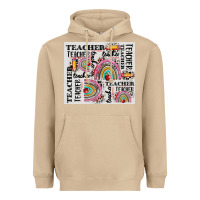 Mushroom teacher tumbler Heavyweight Hoodie - CowGirlArtShop