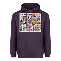 Plum teacher tumbler Heavyweight Hoodie - CowGirlArtShop