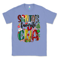 Colony Blue santas favorite cna nurse Classic Tee - MaliasSmallBusiness