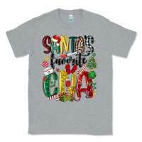 Heather Grey santas favorite cna nurse Classic Tee - MaliasSmallBusiness