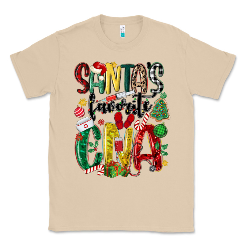 Santas Favorite Cna Nurse Classic Tee by MaliasSmallBusiness | Teevron