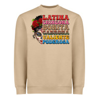 Mushroom mexican sugar skull latina chingona bonita Heavyweight Sweatshirt - LillyAllenDesigns