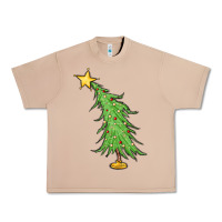 Burro trendy christmas tree Urban Heavy Tee - MaliasSmallBusiness