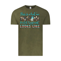 Vintage Olive this is what an awesome dental hygienist looks like Vintage Tee - JahusDesignShop