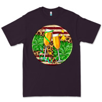Plum Christmas champagnes Premium Tee - AdoDesignShop