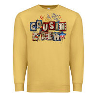 Antique Gold Cousin crew 4th of july Premium Sweatshirt - CowGirlArtShop