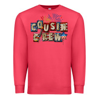 Cardinal Cousin crew 4th of july Premium Sweatshirt - CowGirlArtShop