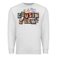 Oatmeal Heather Cousin crew 4th of july Premium Sweatshirt - CowGirlArtShop