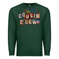 Sports Green Cousin crew 4th of july Premium Sweatshirt - CowGirlArtShop