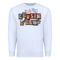 White Cousin crew 4th of july Premium Sweatshirt - CowGirlArtShop