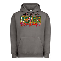 Pigment Tornado Just A Girl Who Loves Christmas Urban Hoodie - FaDigitalArtStudio