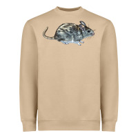 Mushroom packrat aka, woodrat Heavyweight Sweatshirt - LillyAllenDesigns