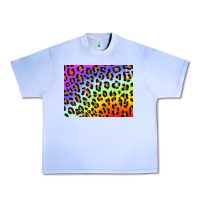 Grape Ice leopard background rainbow 3200x2400 Urban Heavy Tee - AdoDesignShop