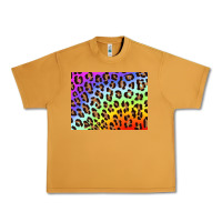 Peanut Butter leopard background rainbow 3200x2400 Urban Heavy Tee - AdoDesignShop