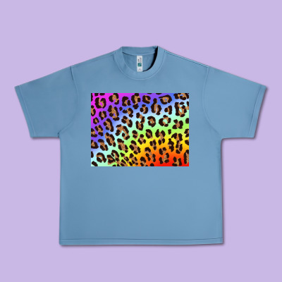 Leopard Background Rainbow 3200x2400 Urban Heavy Tee Designed By Adodesignshop