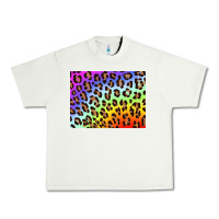 Pistachio leopard background rainbow 3200x2400 Urban Heavy Tee - AdoDesignShop