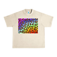 Sandshell leopard background rainbow 3200x2400 Urban Heavy Tee - AdoDesignShop