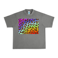 Tornado leopard background rainbow 3200x2400 Urban Heavy Tee - AdoDesignShop