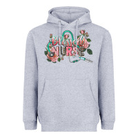 Heather Grey blessed nurse Heavyweight Hoodie - CowGirlArtShop