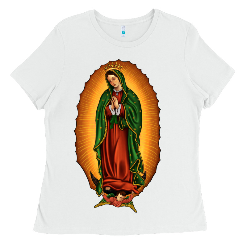 Our Lady Of Guadalupe Ladies Tee by JahusDesignShop | Teevron