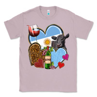 Lilac Argentina hearts Classic Tee - NancyCooperArtShop