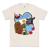 Natural Argentina hearts Classic Tee - NancyCooperArtShop