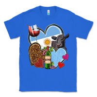 True Royal Argentina hearts Classic Tee - NancyCooperArtShop