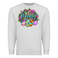Dove Grey Easter Mama Happy Easter Day Premium Sweatshirt - CowGirlArtShop