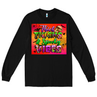 Black thick thighs and spooky vibes tumbler Long Sleeve Tee - BundleAndBundleShop