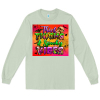 Matcha thick thighs and spooky vibes tumbler Long Sleeve Tee - BundleAndBundleShop