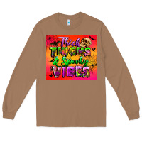 Toasted Coconut thick thighs and spooky vibes tumbler Long Sleeve Tee - BundleAndBundleShop