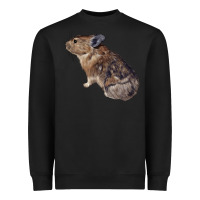 Black pika Heavyweight Sweatshirt - LillyAllenDesigns