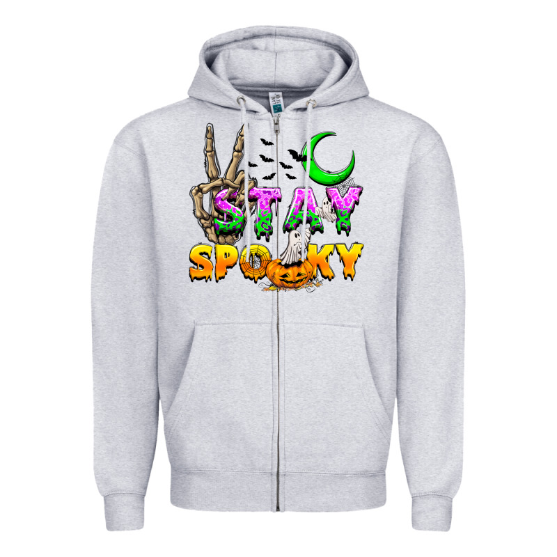 Stay Spooky Zipper Hoodie by NancyCooperArtShop | Teevron