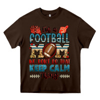 Chocolate Brown i'm a american football mom we don't do that keep Heavy Core Tee - Jasminsmagicworld