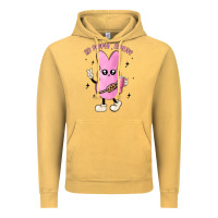Vintage Mustard so peepin boujee stanley  belt bag inspired Vintage Hoodie - MaliasSmallBusiness