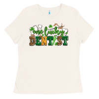 St Patricks Day One Lucky Dentist Ladies Tee | Teevron