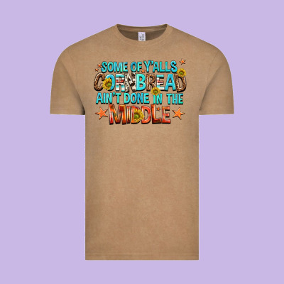 Some Of Yalls Cornbread Aint Done In The Middle Vintage Tee Designed By Nancycooperartshop