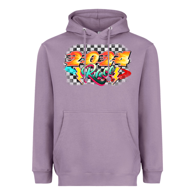 Race 2024 Heavyweight Hoodie by CowGirlArtShop | Teevron