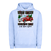 Pigment Grape Ice Farm Fresh Christmas Trees Cut Your Own Urban Hoodie - FaDigitalArtStudio