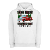 Pigment Lunar Rock Farm Fresh Christmas Trees Cut Your Own Urban Hoodie - FaDigitalArtStudio