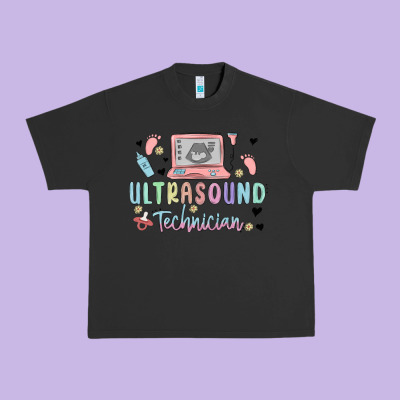 Ultrasound Technician Urban Heavy Tee Designed By Maliassmallbusiness