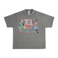 Tornado ultrasound technician Urban Heavy Tee - MaliasSmallBusiness