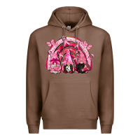Chestnut gnomes rainbow breast cancer Premium Hoodie - CowGirlArtShop