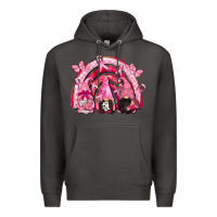 Smoke gnomes rainbow breast cancer Premium Hoodie - CowGirlArtShop