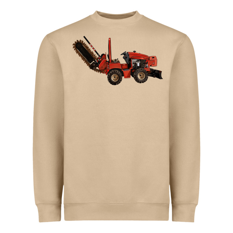 Red Ditch Witch Heavyweight Sweatshirt by LillyAllenDesigns | Teevron