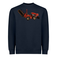 Navy red ditch witch Heavyweight Sweatshirt - LillyAllenDesigns
