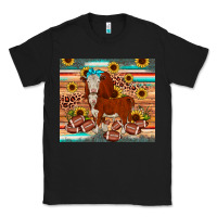 Black football hereford sunflower tumbler Classic Tee - JahusDesignShop